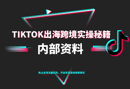 TikTok跨境电商0-1搭建运营(更新10月)-老K爱搞钱