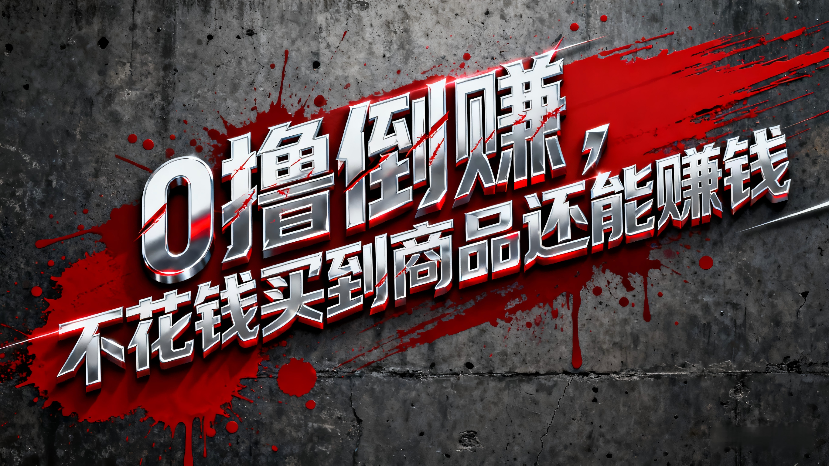 淘宝0元购薅羊毛，免单倒赚暴力玩法，人人能做，纯干货-老K爱搞钱